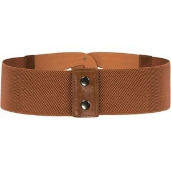 New Wide Waist Belt Elastic Cinch Stretch Rivet Belt - Picture 3 of 9